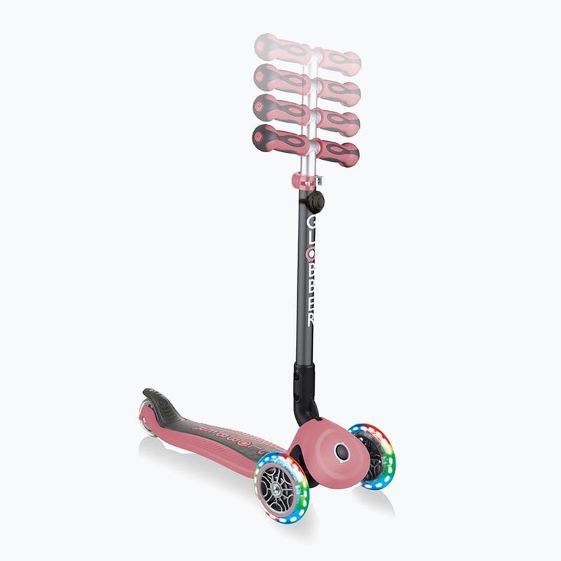 Globber Go.Up Deluxe Lights triciclo per bambini rosa pastello intenso 9