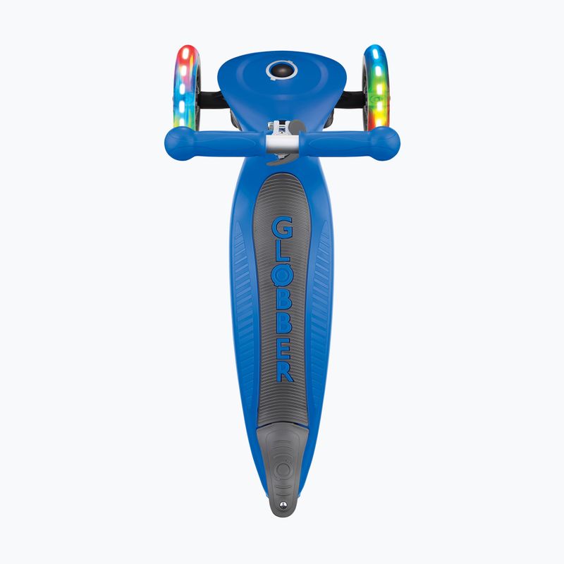 Globber Junior Triciclo pieghevole con luci per bambini blu navy 4