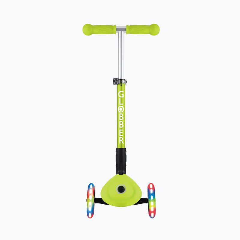 Globber Junior pieghevole luci triciclo per bambini verde lime 3
