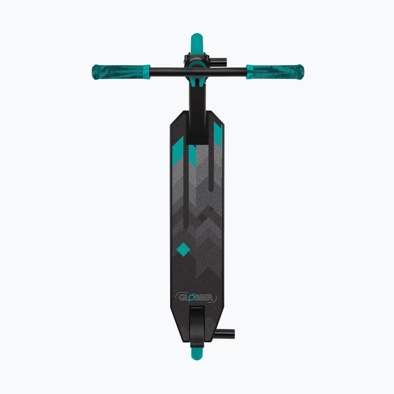 Globber Stunt GS 540 nero/teal monopattino freestyle per bambini 4