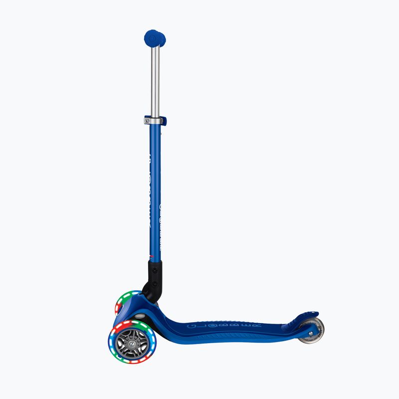 Globber Primo Pieghevole Plus Lights triciclo scooter per bambini blu navy 2