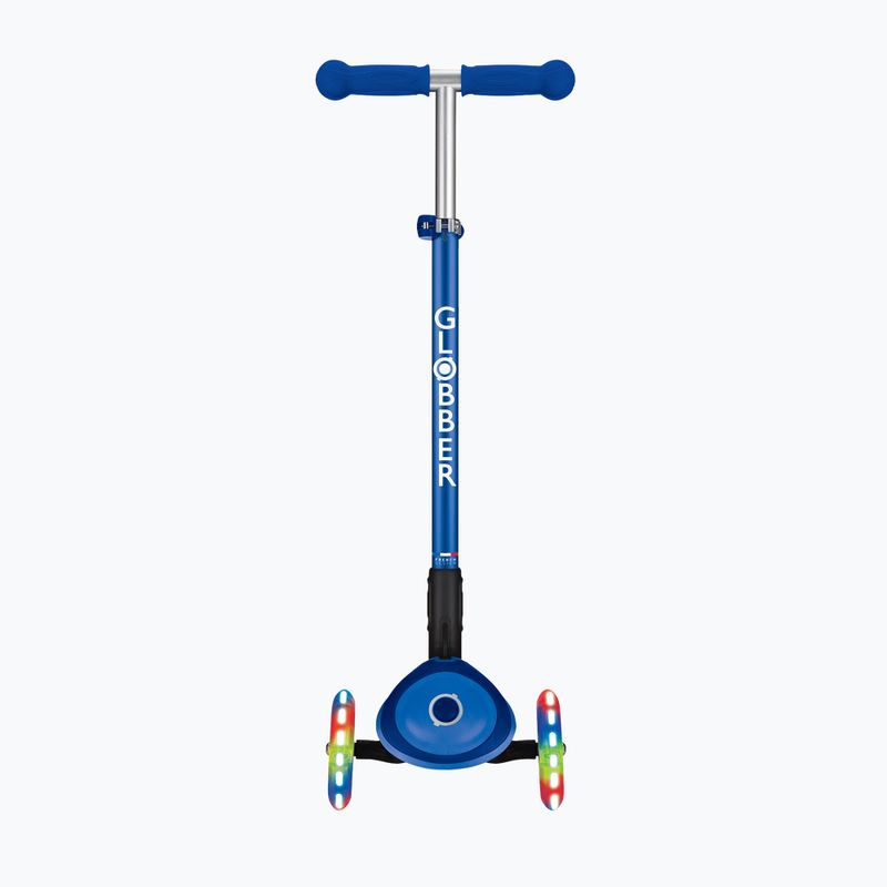 Globber Primo Pieghevole Plus Lights triciclo scooter per bambini blu navy 4