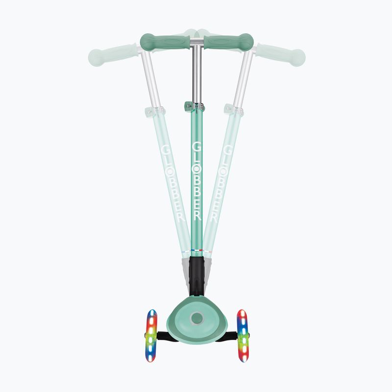 Globber Primo Pieghevole Plus Luci menta triciclo monopattino per bambini 8