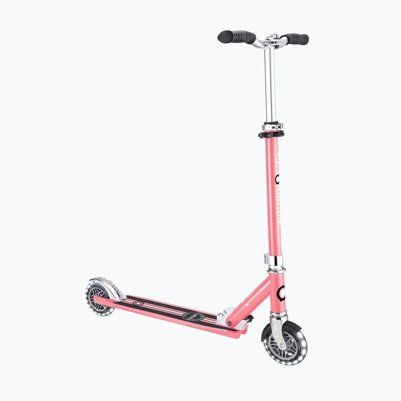 Monopattino per bambini Globber Flow Element Lights rosa corallo