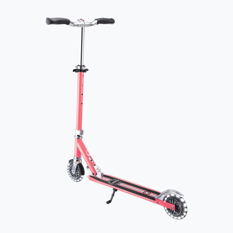 Monopattino per bambini Globber Flow Element Lights rosa corallo 3