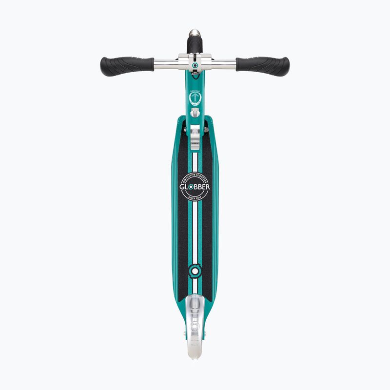 Monopattino urbano per bambini Globber Flow Element Lights jade 4