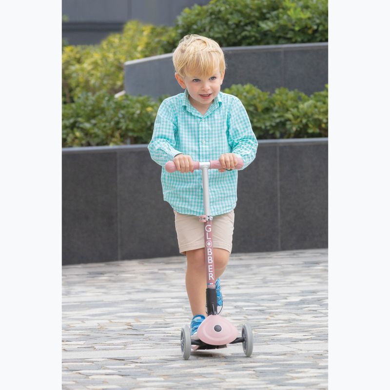 Globber Junior pieghevole luci Eco berry triciclo monopattino per bambini 9