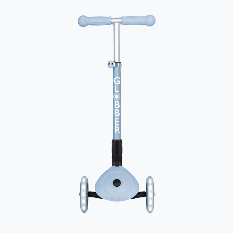 Globber Junior pieghevole luci Eco mirtillo triciclo scooter bambini 3