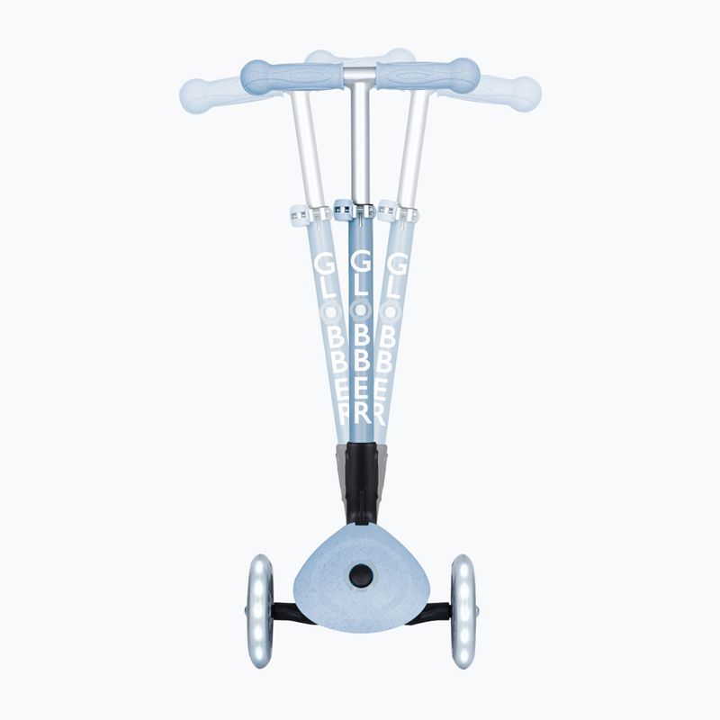 Globber Junior pieghevole luci Eco mirtillo triciclo scooter bambini 7