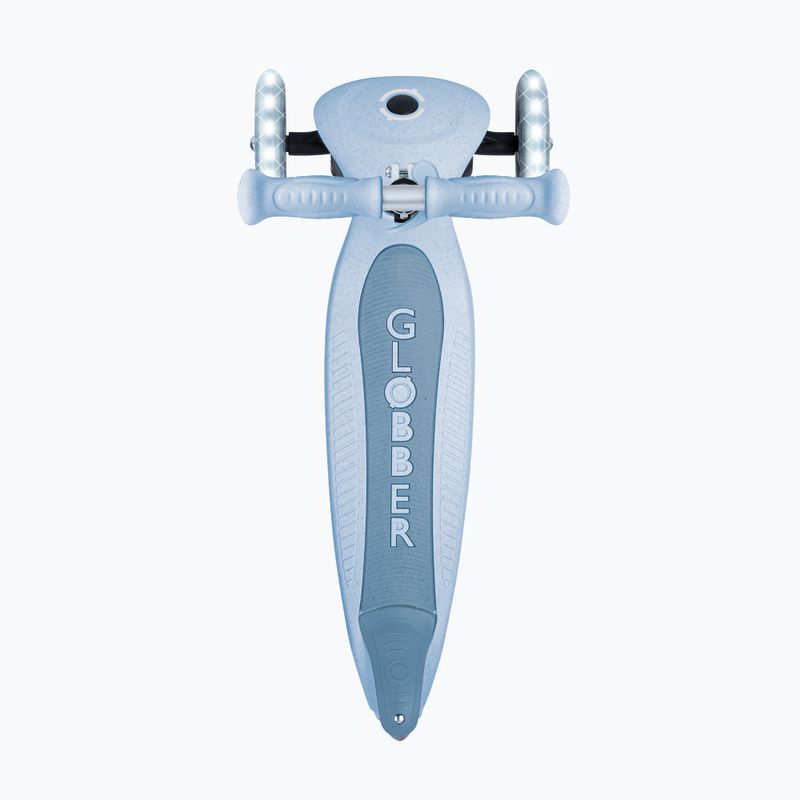 Monopattino a tre ruote per bambini Globber Junior Primo Foldable Lights Eco blueberry 4