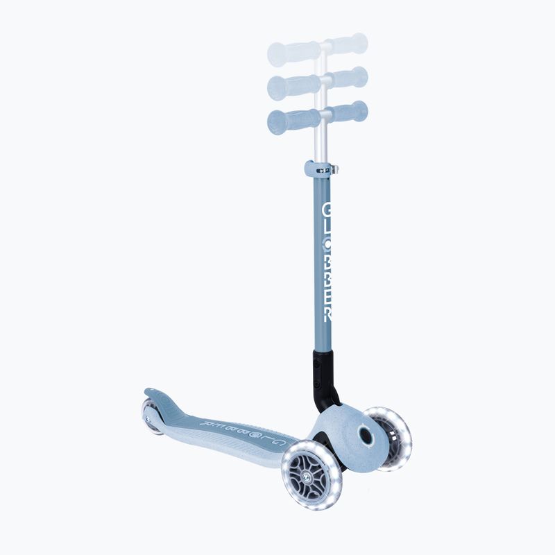 Monopattino a tre ruote per bambini Globber Junior Primo Foldable Lights Eco blueberry 9