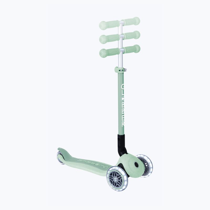 Monopattino a tre ruote per bambini Globber Junior Primo Foldable Lights Eco pistachio 8