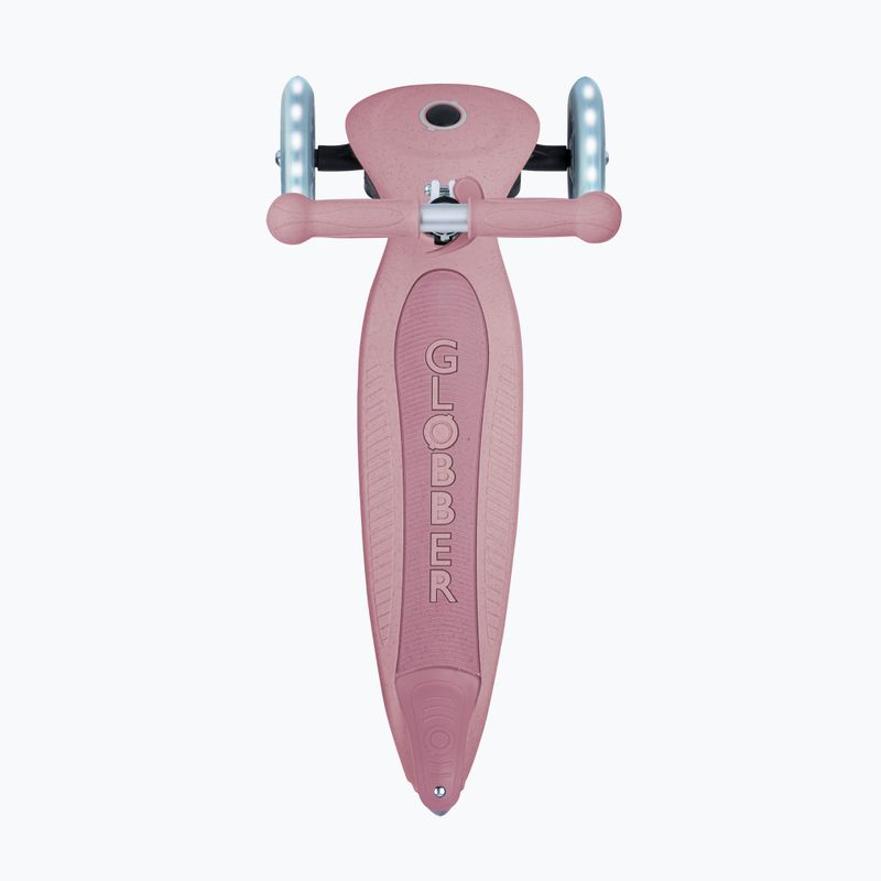 Monopattino a tre ruote per bambini Globber Junior Primo Foldable Lights Eco berry 3