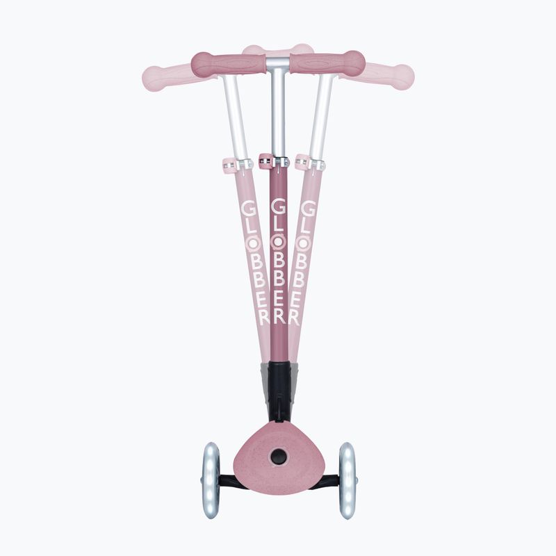 Monopattino a tre ruote per bambini Globber Junior Primo Foldable Lights Eco berry 5