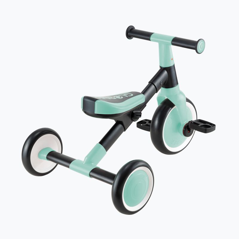 Bicicletta senza pedali a tre ruote Globber Learning Trike 2w1 mint 6