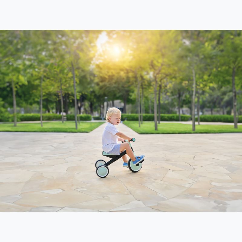 Bicicletta senza pedali a tre ruote Globber Learning Trike 2w1 mint 14