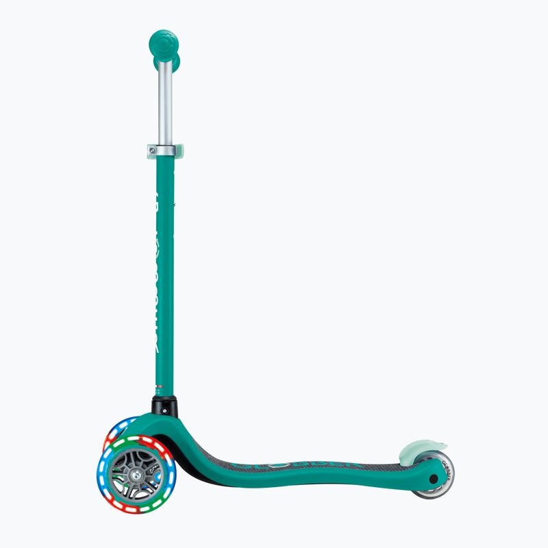 Globber Primo Lights triciclo scooter per bambini verde smeraldo scuro 2