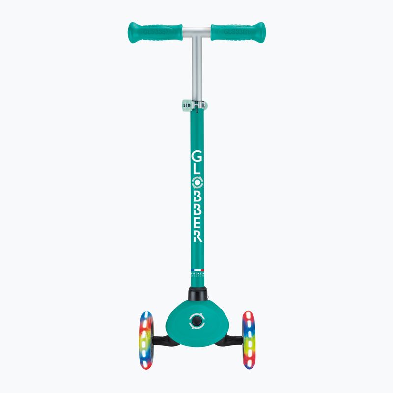Globber Primo Lights triciclo scooter per bambini verde smeraldo scuro 5