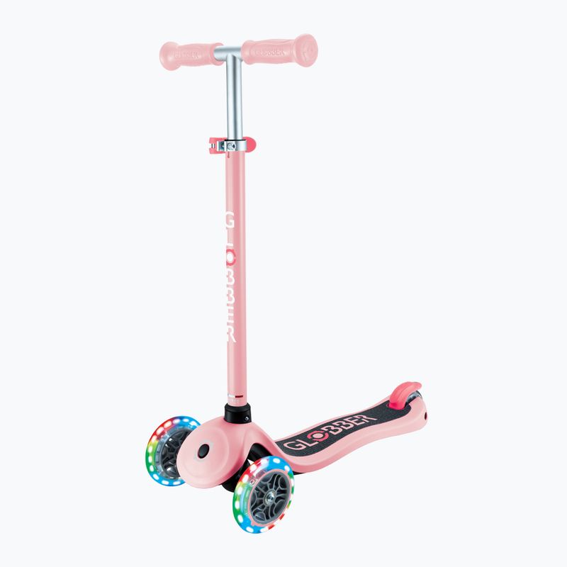 Triciclo per bambini Globber Primo Lights rosa pastello 3