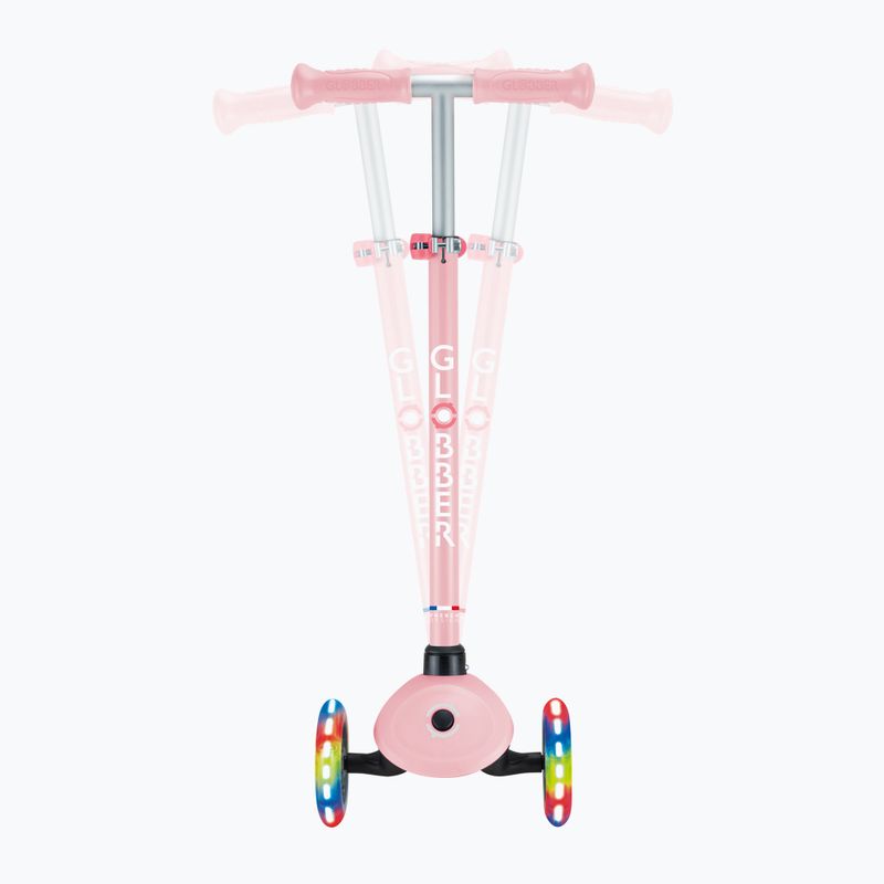 Triciclo per bambini Globber Primo Lights rosa pastello 8