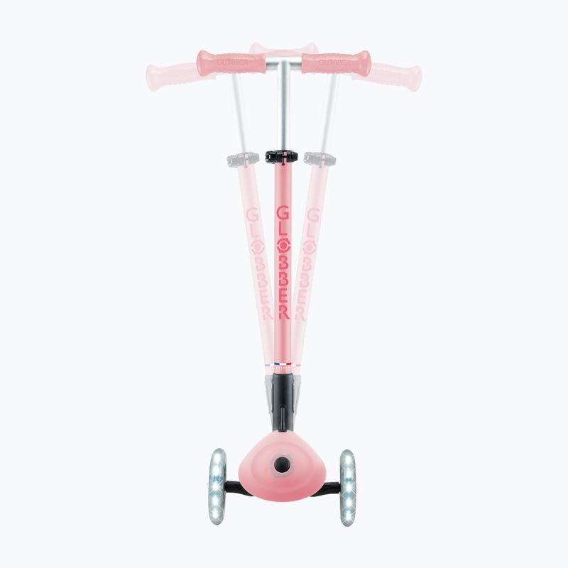 Globber Primo pieghevole Plus Lights triciclo per bambini rosa pastello 9