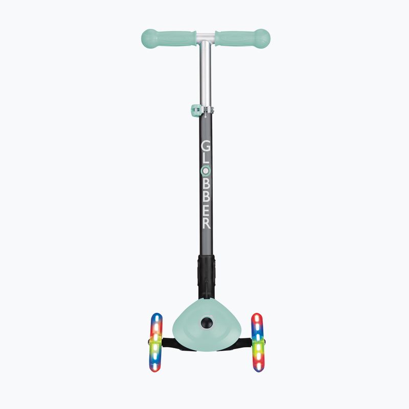 Globber Primo Pieghevole Luci menta triciclo monopattino per bambini 4