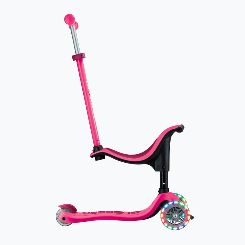 Globber Go.Up Sporty Lights triciclo scooter per bambini fucsia 4