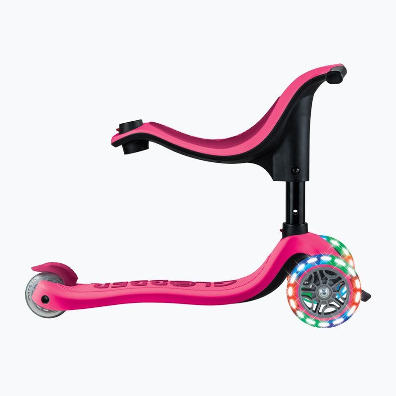 Globber Go.Up Sporty Lights triciclo scooter per bambini fucsia 7