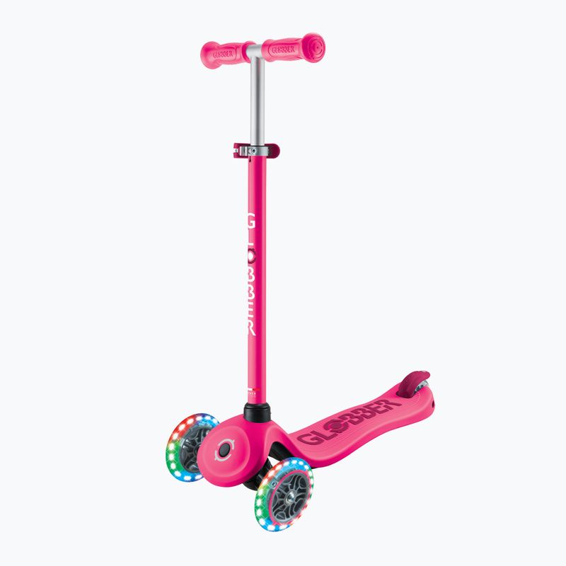 Globber Go.Up Sporty Lights triciclo scooter per bambini fucsia 9