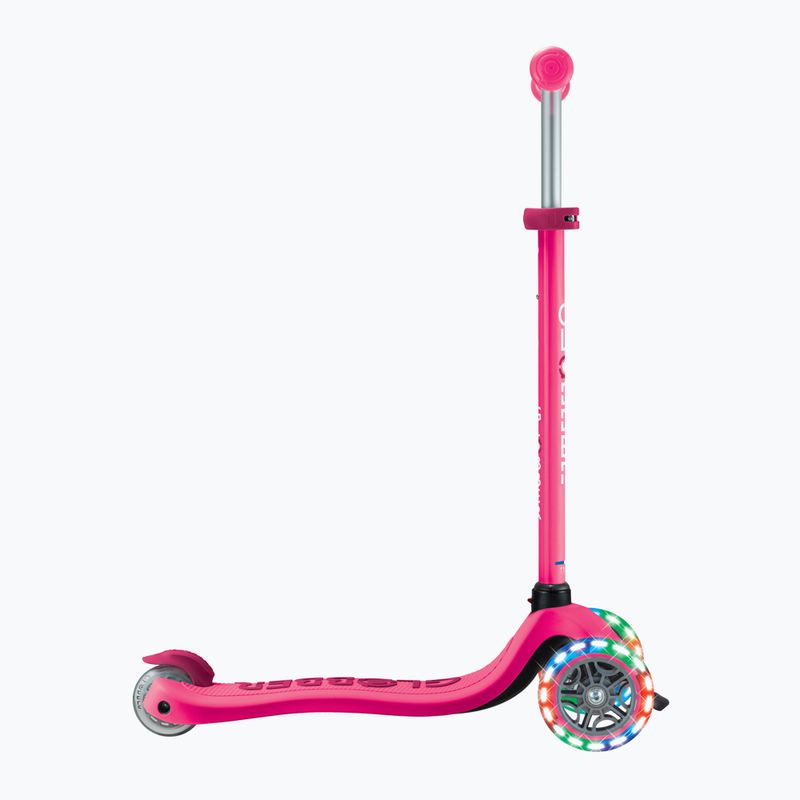 Globber Go.Up Sporty Lights triciclo scooter per bambini fucsia 10