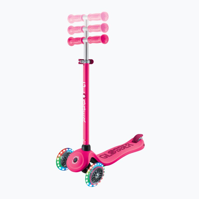 Globber Go.Up Sporty Lights triciclo scooter per bambini fucsia 13