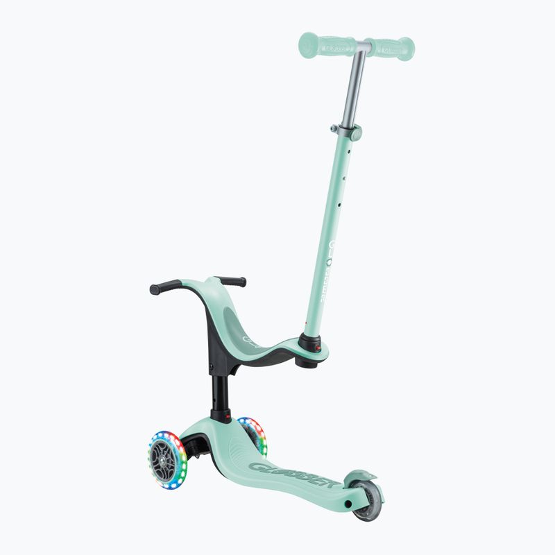 Globber Go.Up Sporty Lights scooter triciclo per bambini alla menta 4
