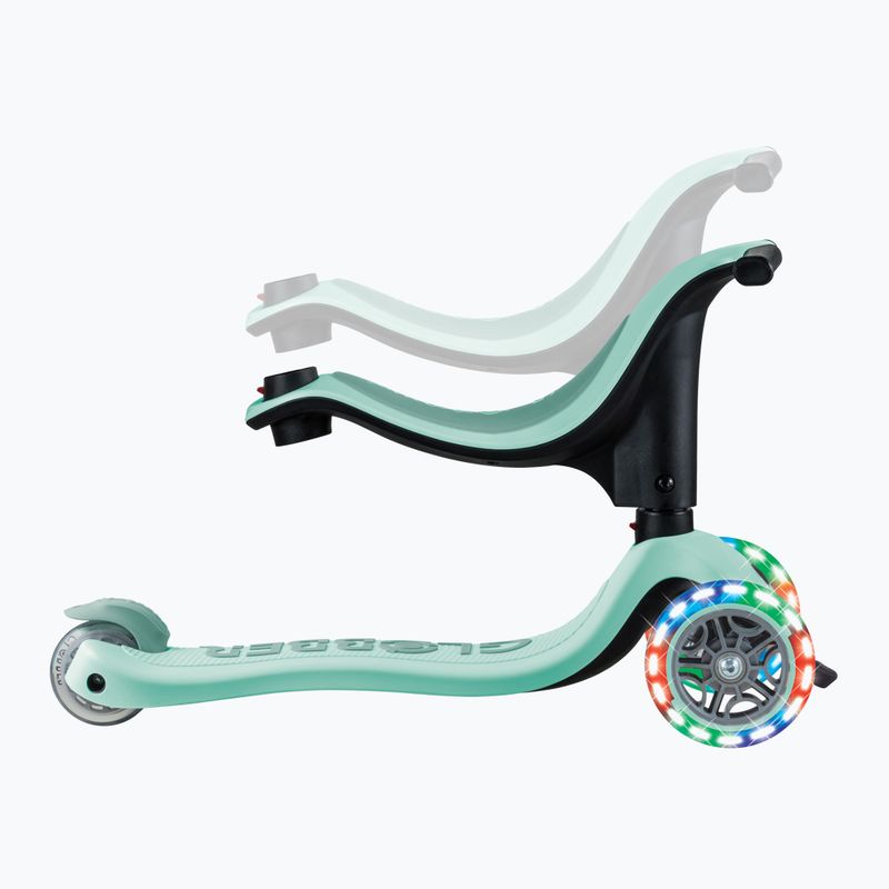 Globber Go.Up Sporty Lights scooter triciclo per bambini alla menta 8