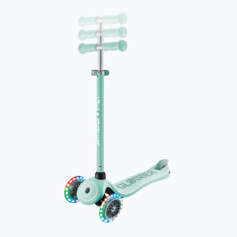 Globber Go.Up Sporty Lights scooter triciclo per bambini alla menta 12