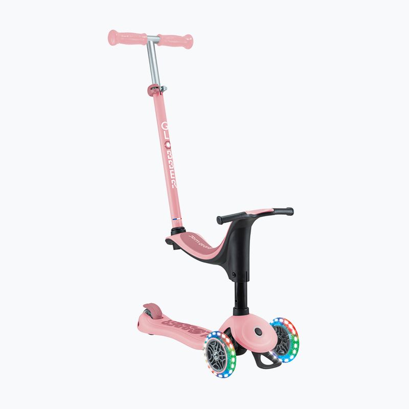 Triciclo per bambini Globber Go.Up Sporty Lights rosa pastello 2