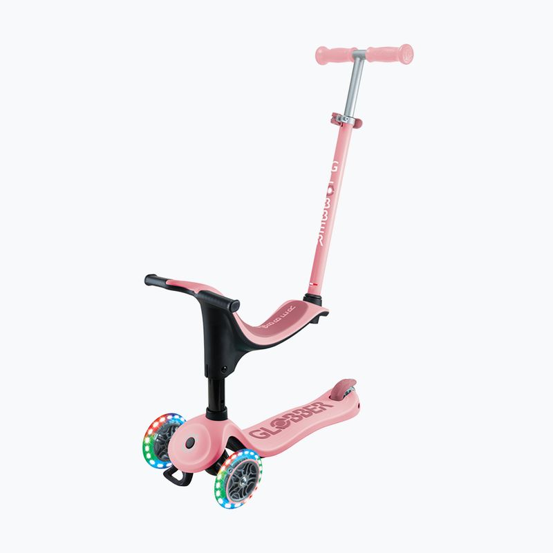 Triciclo per bambini Globber Go.Up Sporty Lights rosa pastello 5