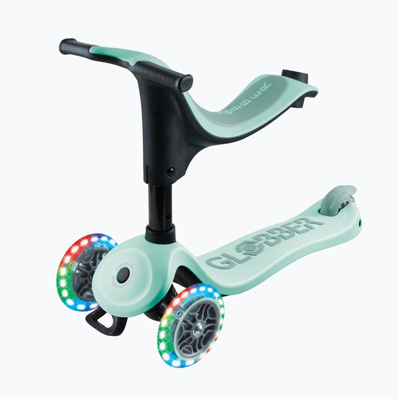 Triciclo per bambini Globber Go.Up Sporty Lights rosa pastello 7
