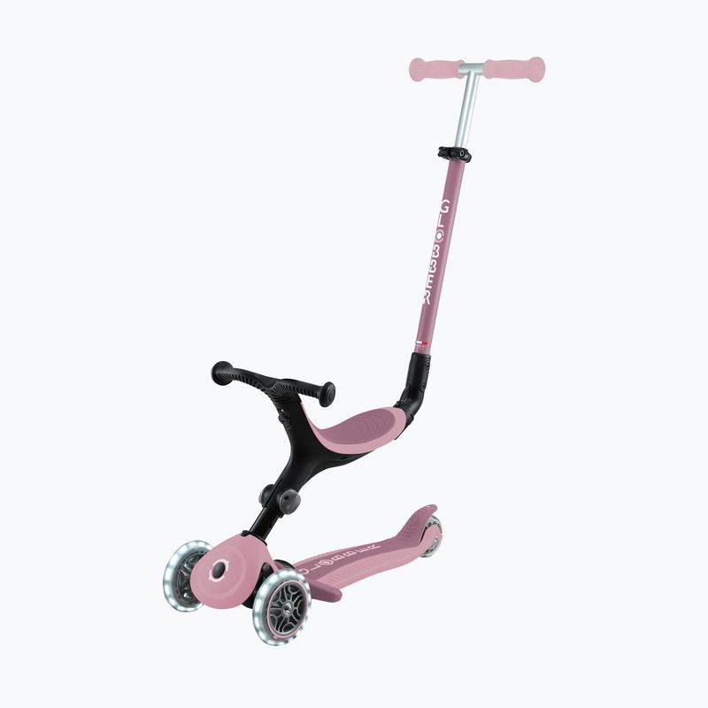 Monopattino a tre ruote per bambini Globber Go.Up Active Ecologic Lights berry 12