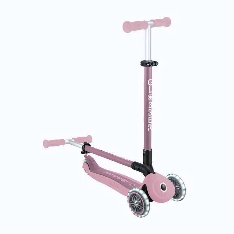 Monopattino a tre ruote per bambini Globber Go.Up Active Ecologic Lights berry 14