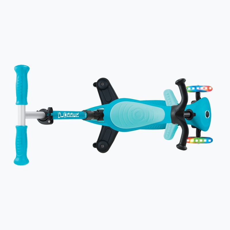 Monopattino a tre ruote per bambini Globber Go.Up Active Lights 360 aqua 14