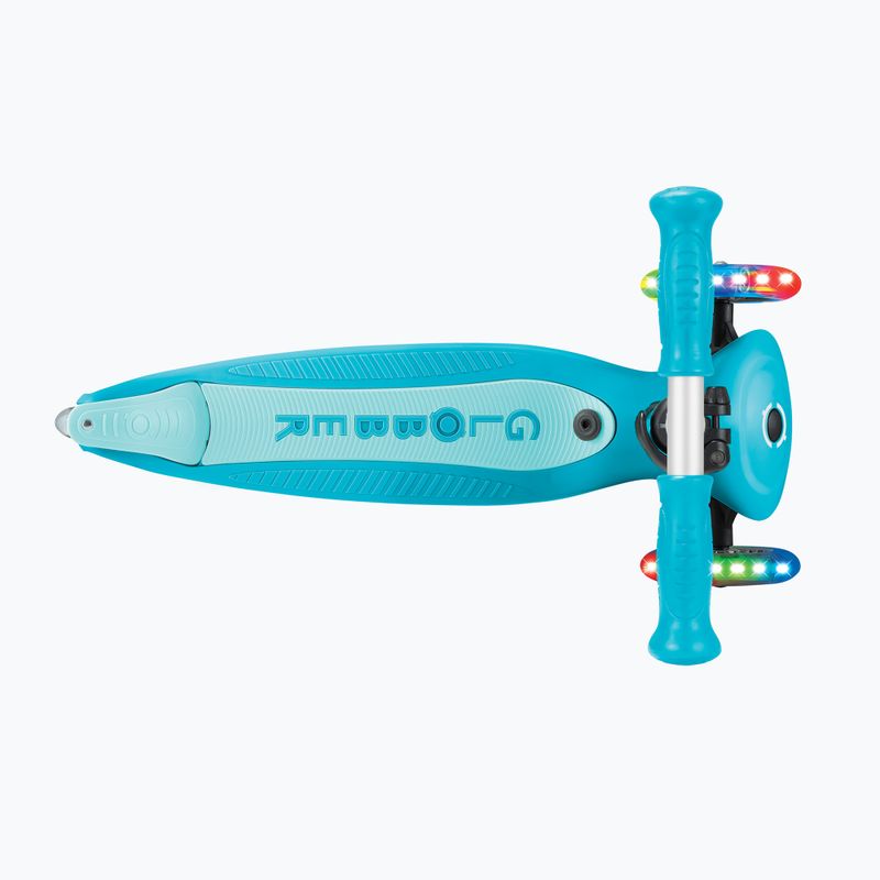Monopattino a tre ruote per bambini Globber Go.Up Active Lights 360 aqua 15