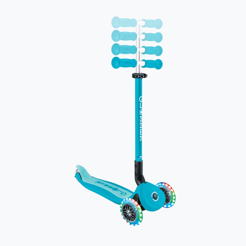 Monopattino a tre ruote per bambini Globber Go.Up Active Lights 360 aqua 17