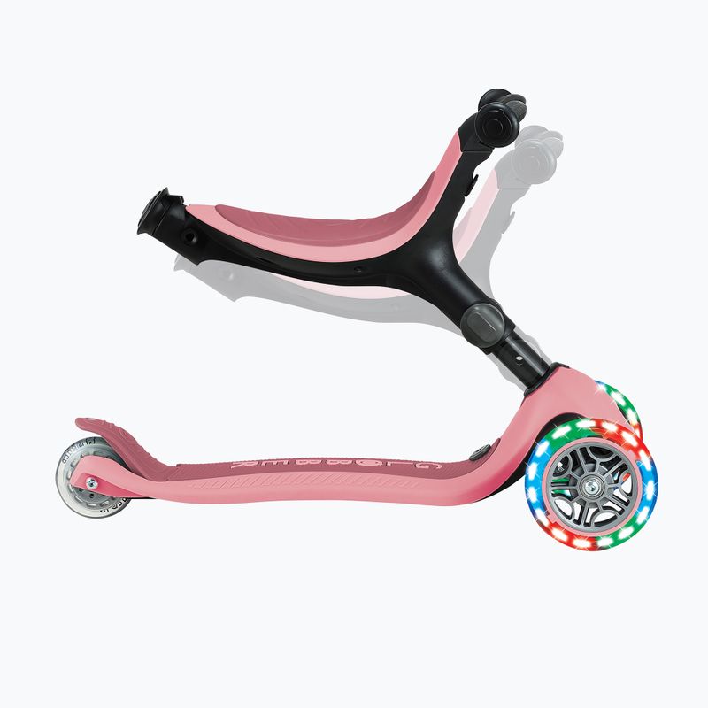 Monopattino a tre ruote per bambini Globber Go.Up Active Lights 360 pink 7