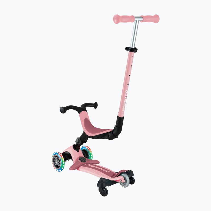 Monopattino a tre ruote per bambini Globber Go.Up Active Lights 360 pink 10
