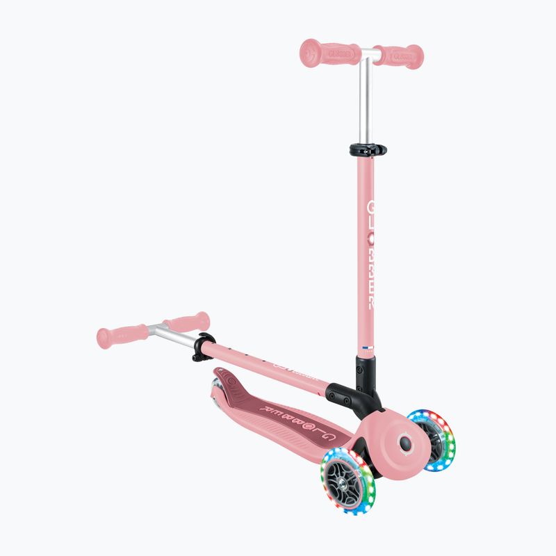Monopattino a tre ruote per bambini Globber Go.Up Active Lights 360 pink 14
