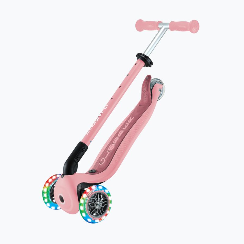 Monopattino a tre ruote per bambini Globber Go.Up Active Lights 360 pink 15
