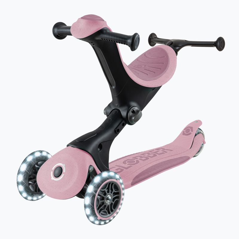 Globber Go.Up Deluxe Lights Ecologic 360 berry monopattino triciclo per bambini 5