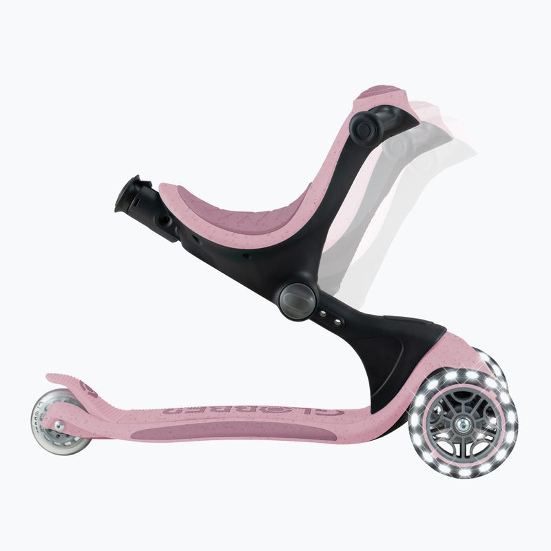 Globber Go.Up Deluxe Lights Ecologic 360 berry monopattino triciclo per bambini 7