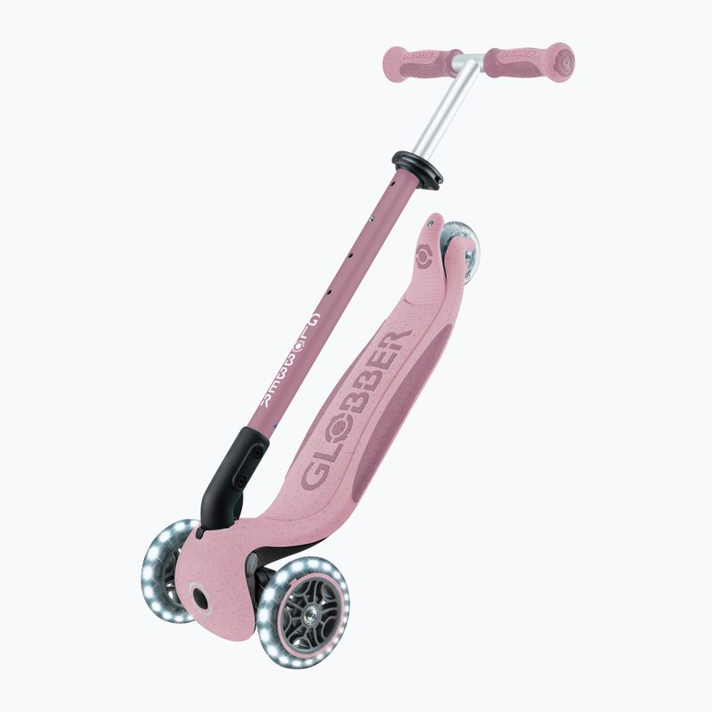 Globber Go.Up Deluxe Lights Ecologic 360 berry monopattino triciclo per bambini 12