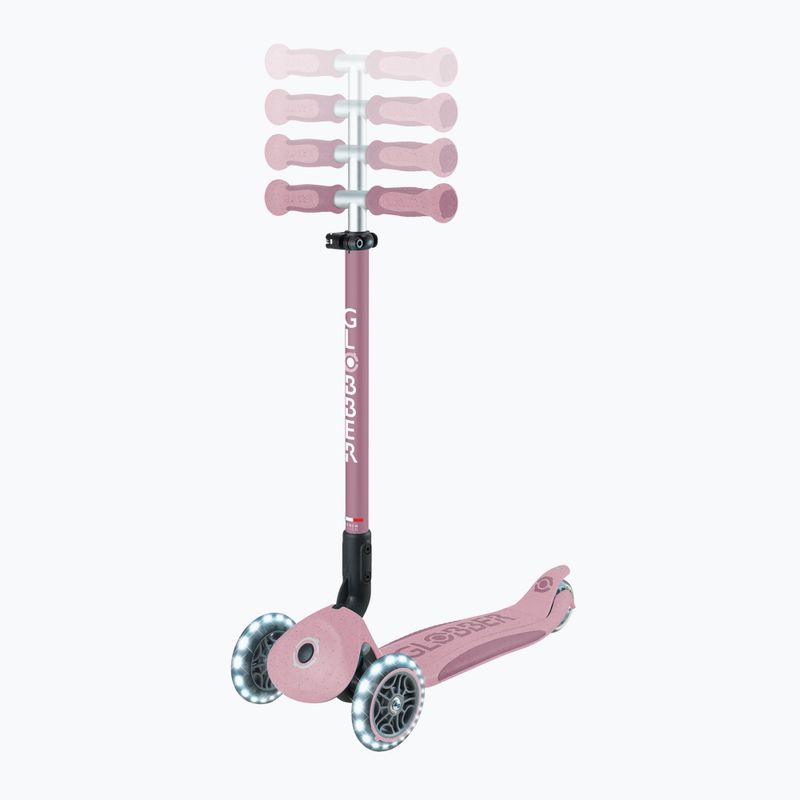 Globber Go.Up Deluxe Lights Ecologic 360 berry monopattino triciclo per bambini 13